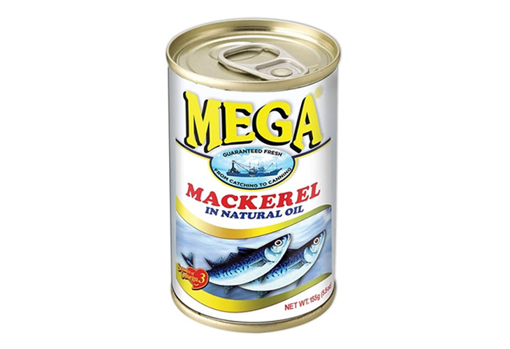 Mega Mackerel in Narural Oil