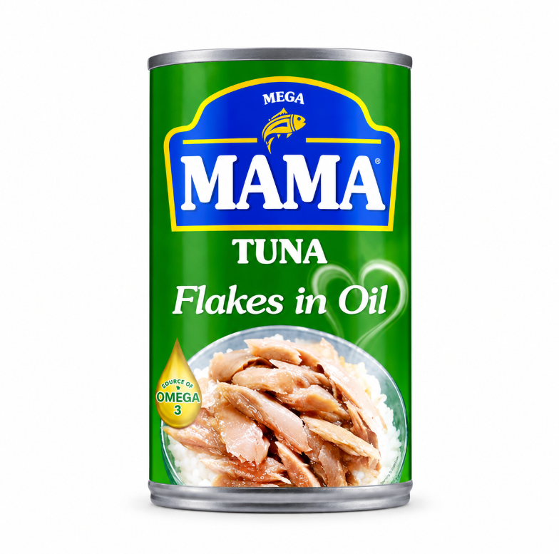 Mega Mama tuna Flakes in oil