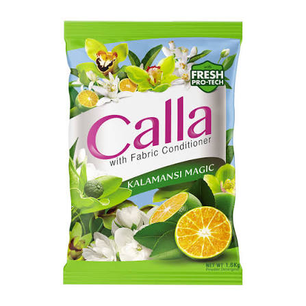 Calla Detergent Powder Fabcon Kalamansi Magic