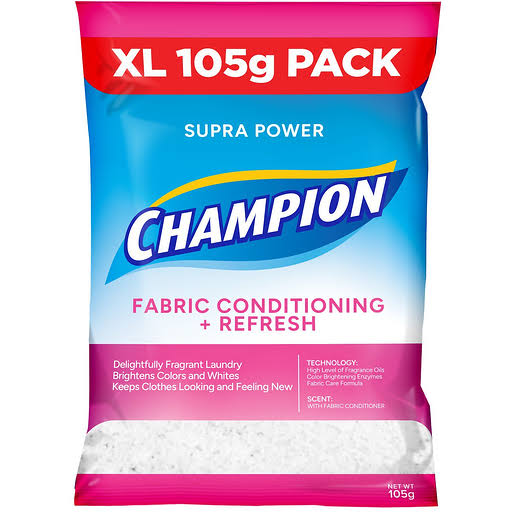 Champion Detergent Powder with Fabric Conditioner