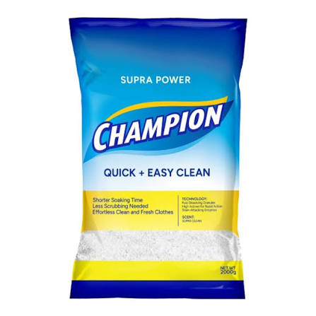 Champion Detergent Powder Regular Supra Clean