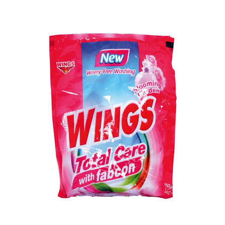 Wings Total care Powder Detergent with fabric Conditioner Blooming Garden