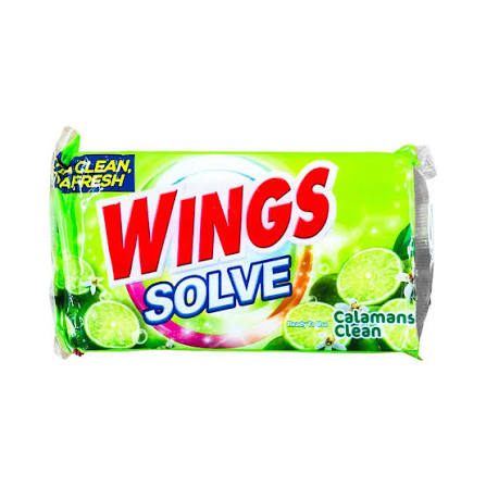 Wings Solve Bar Detergent Calamansi Clean