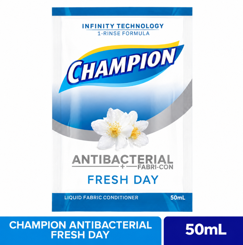 Champion Liquid FabCon Antibacterial Fresh Day