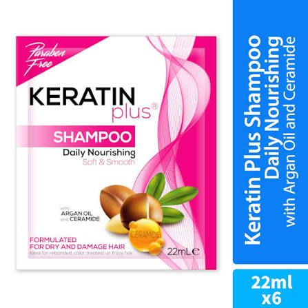 Keratin Plus Daily Nourishing Pink Shampoo