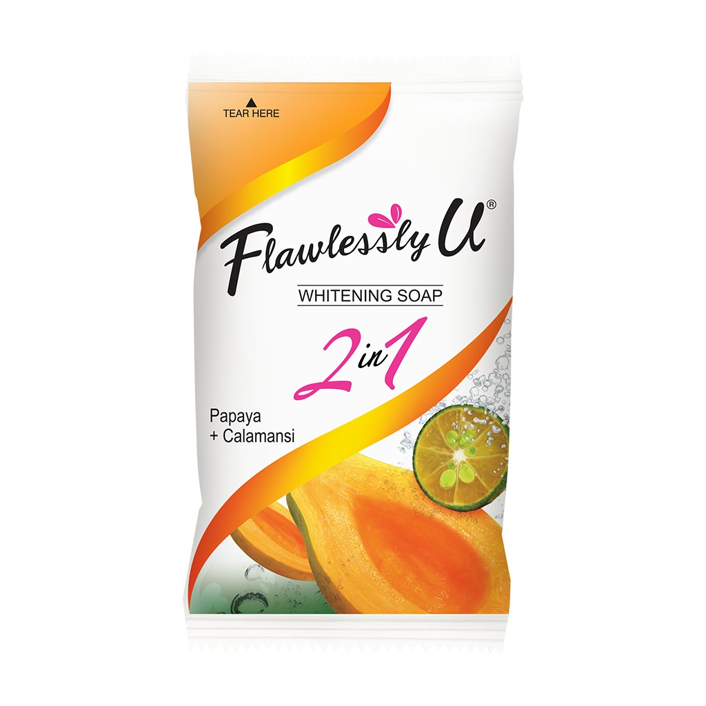 Flawless U Papaya + Calamansi Soap